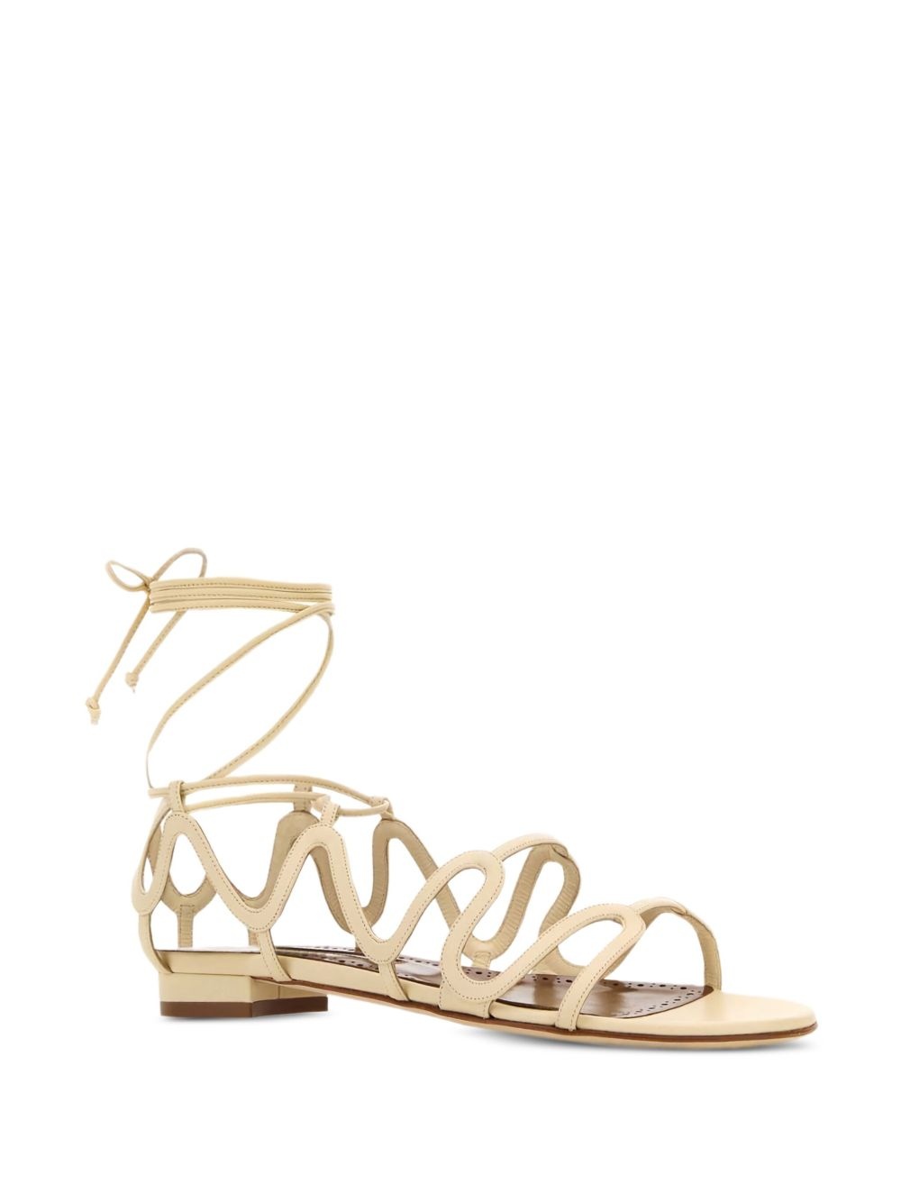 Fawda leather flat sandals - 2