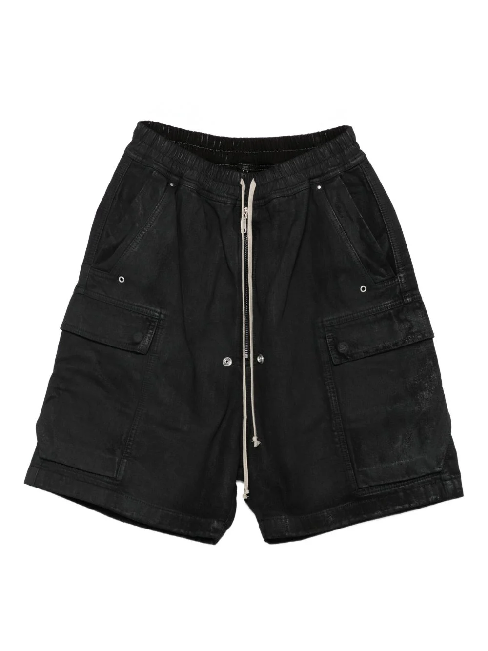 cargo-pocket drawstring shorts - 1