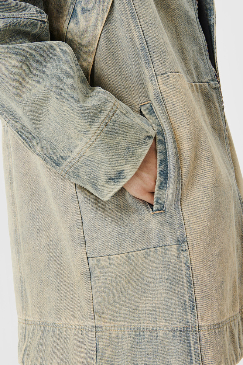Regenerated Denim Parka 7