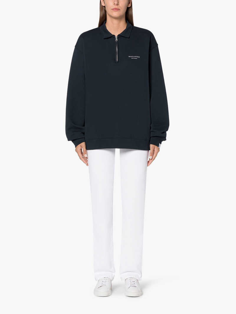 Mackintosh RAIN X SHINE NAVY ZIP SWEATSHIRT outlook