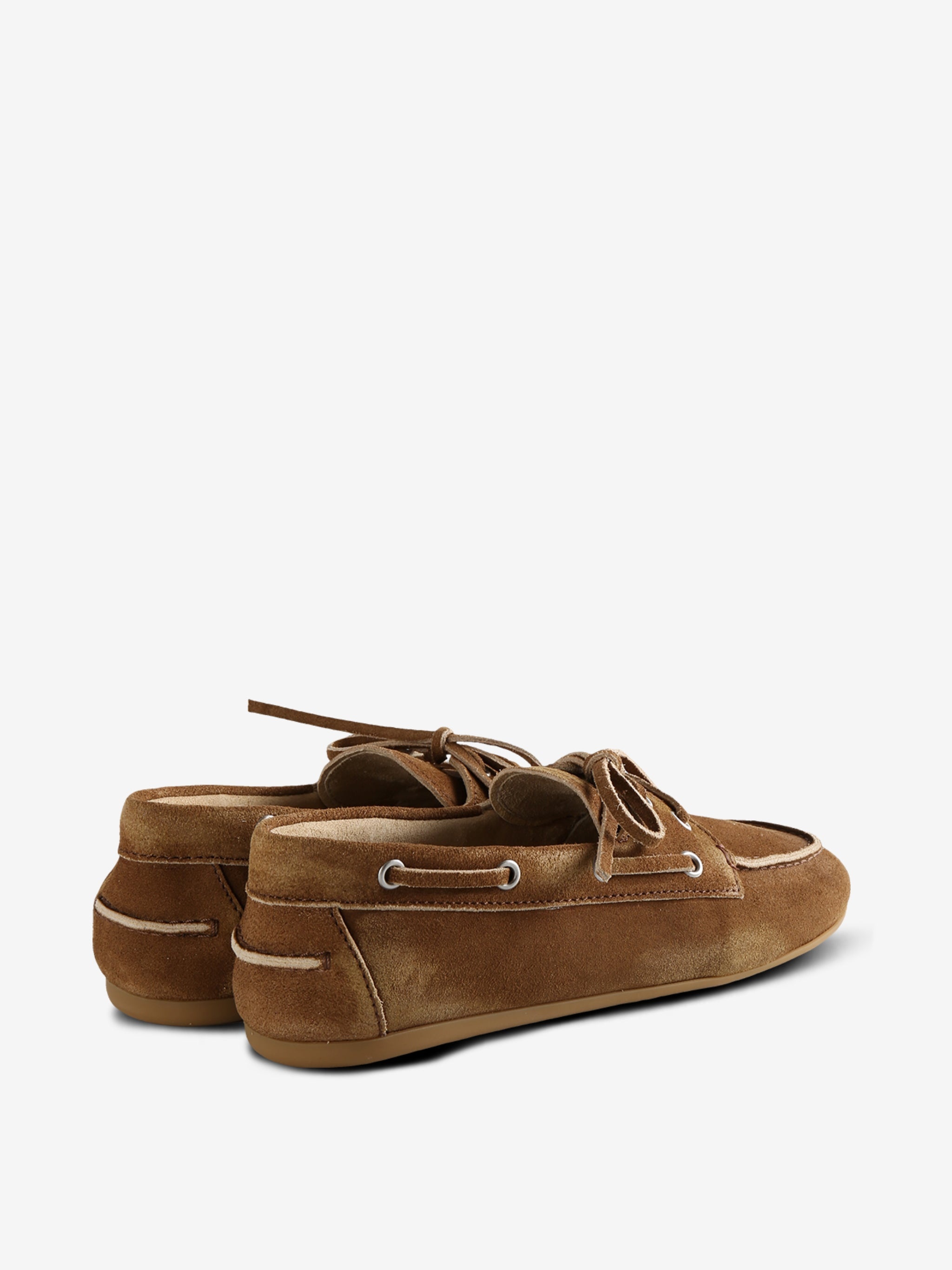 MIU MIU - Women Faded Unlined Suede Loafers - 3