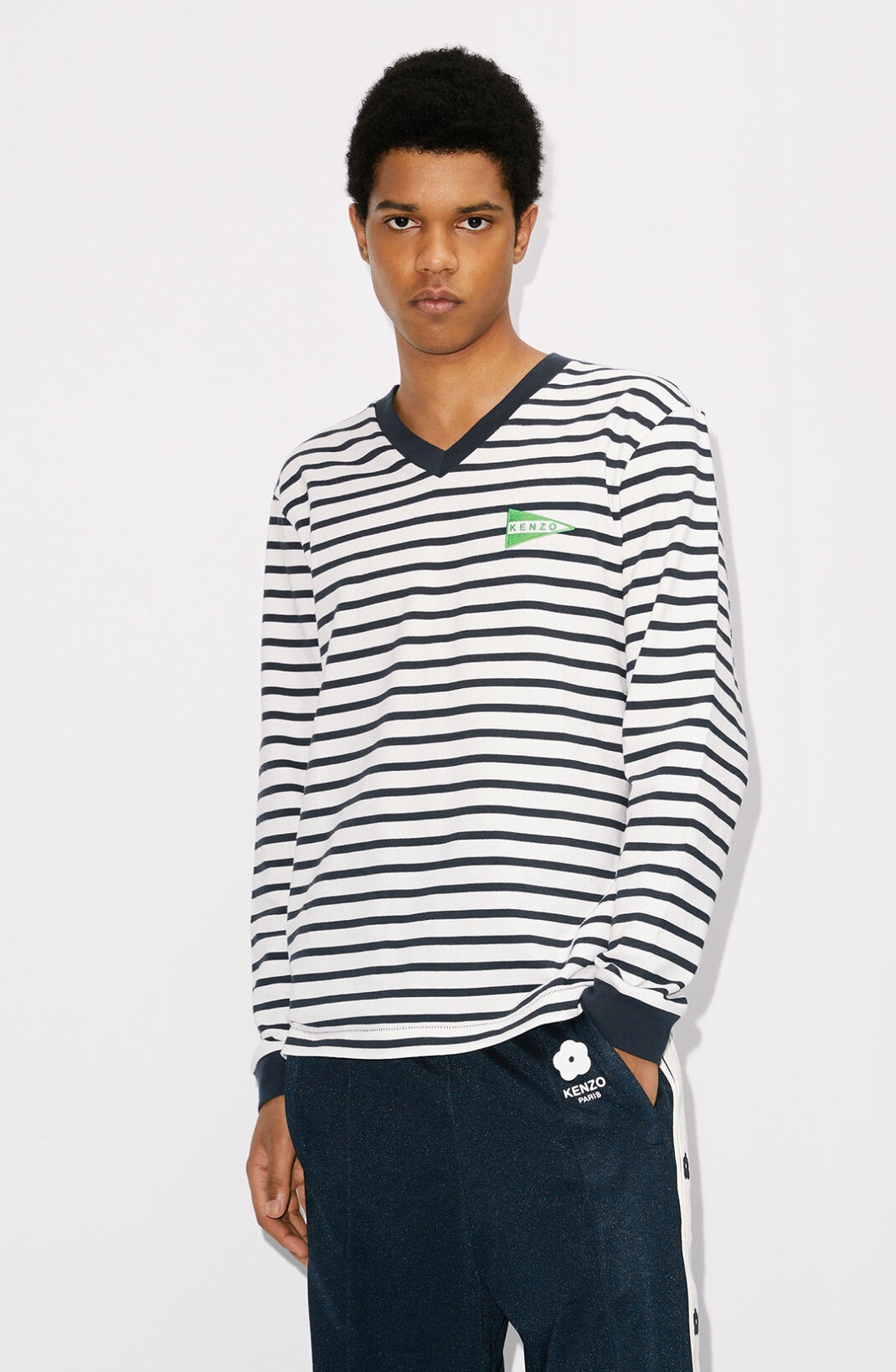 'Nautical stripes' slim T-shirt - 3