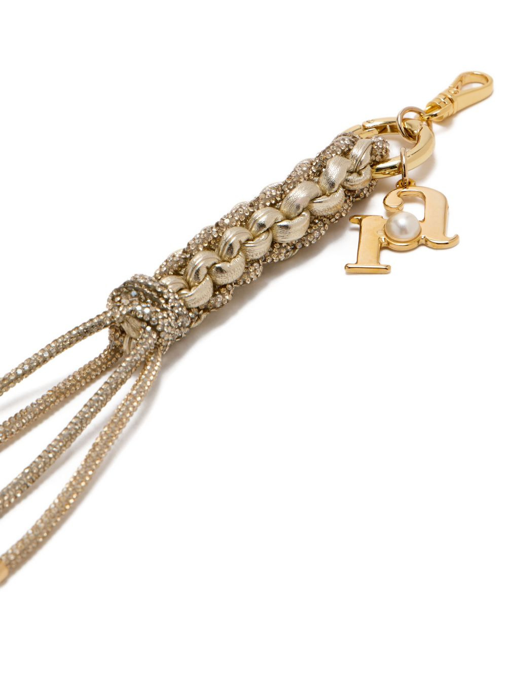 Crepuscolo braided bag charm - 3