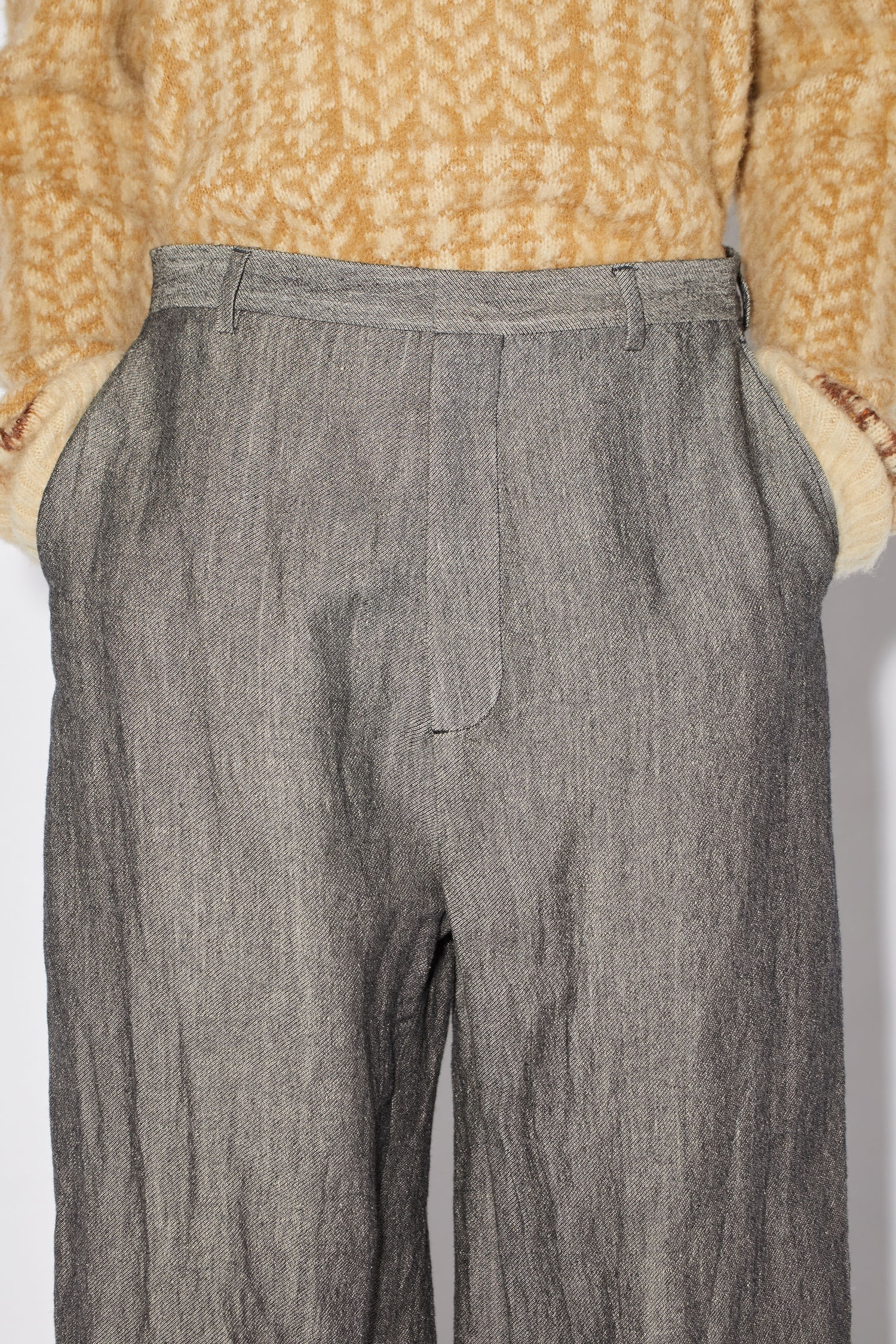 Suit trouser - Grey Melange - 6