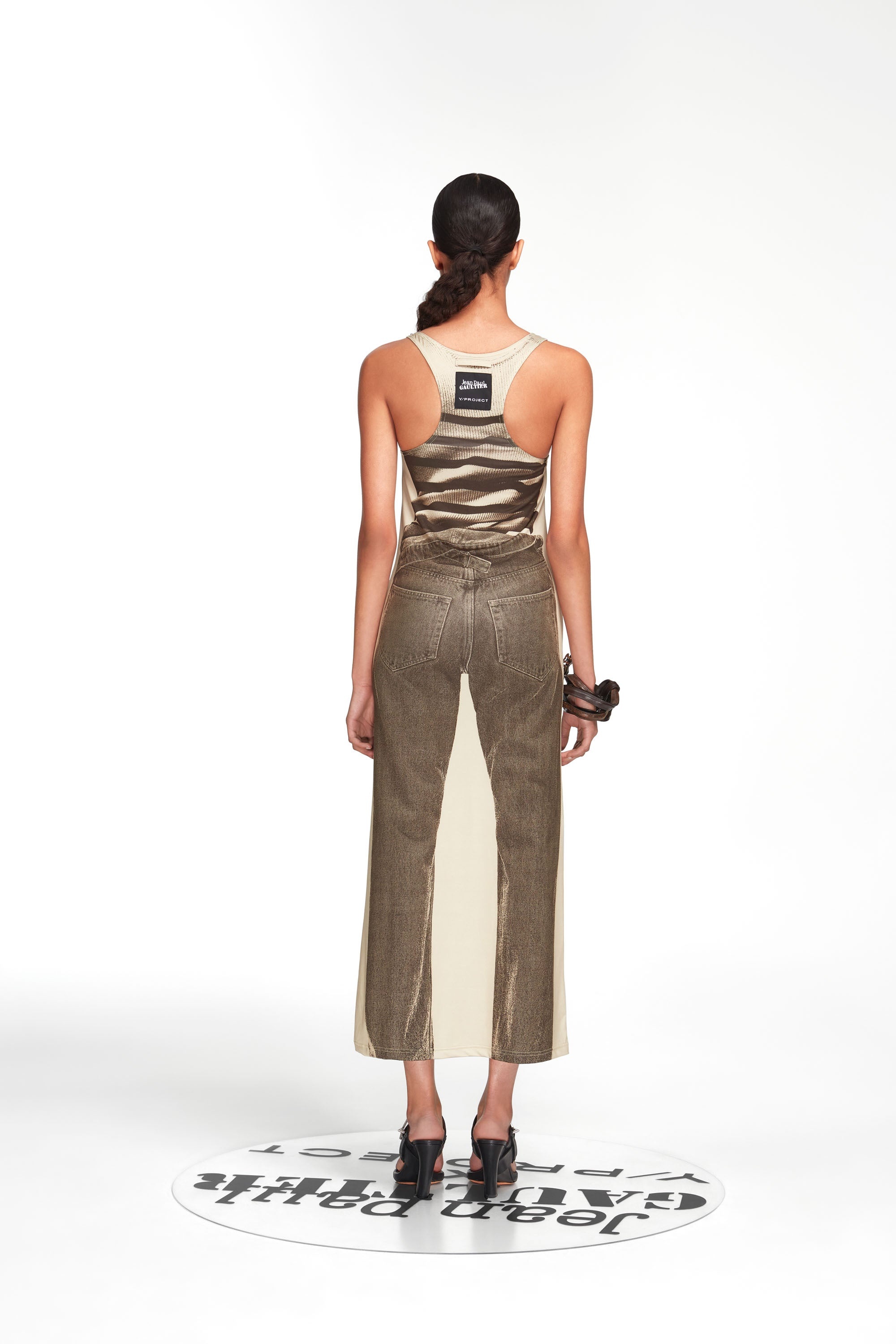 Trompe L'Oeil Mariniere Maxi Dress - 2