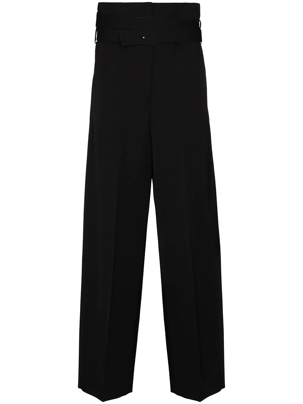 high waist wide-leg trousers - 1