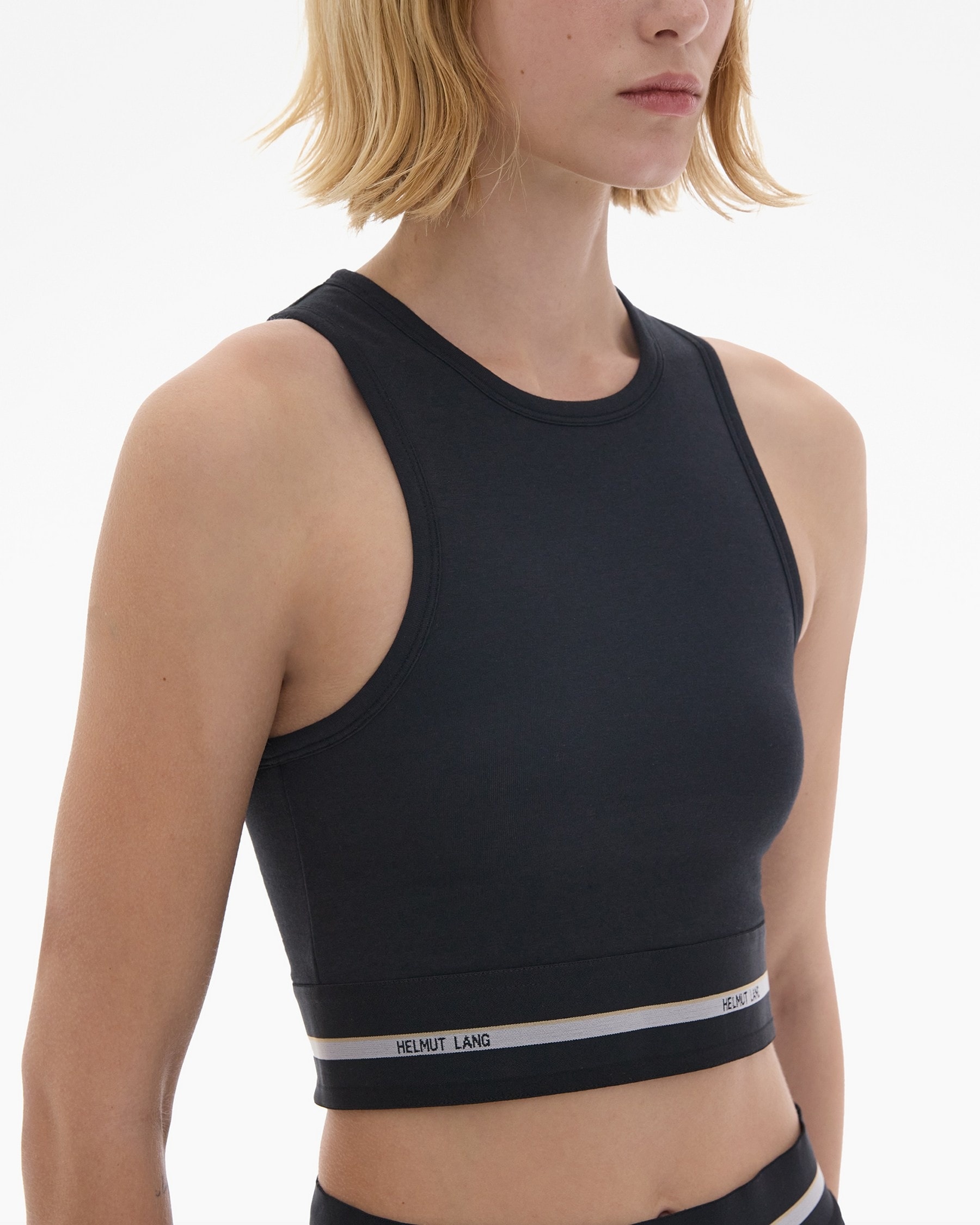CROPPED LOGO TANK TOP - 6