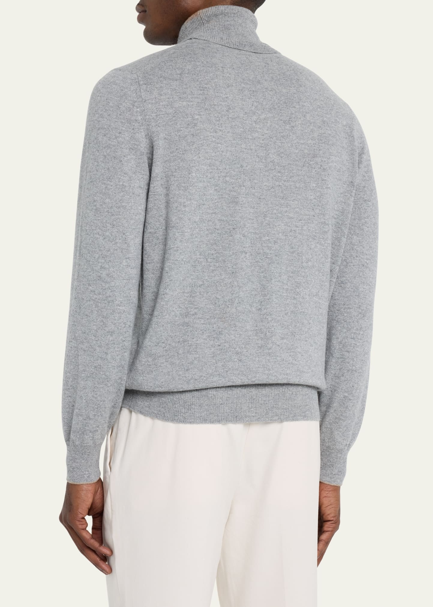 Men's Cashmere Turtleneck Sweater - 3