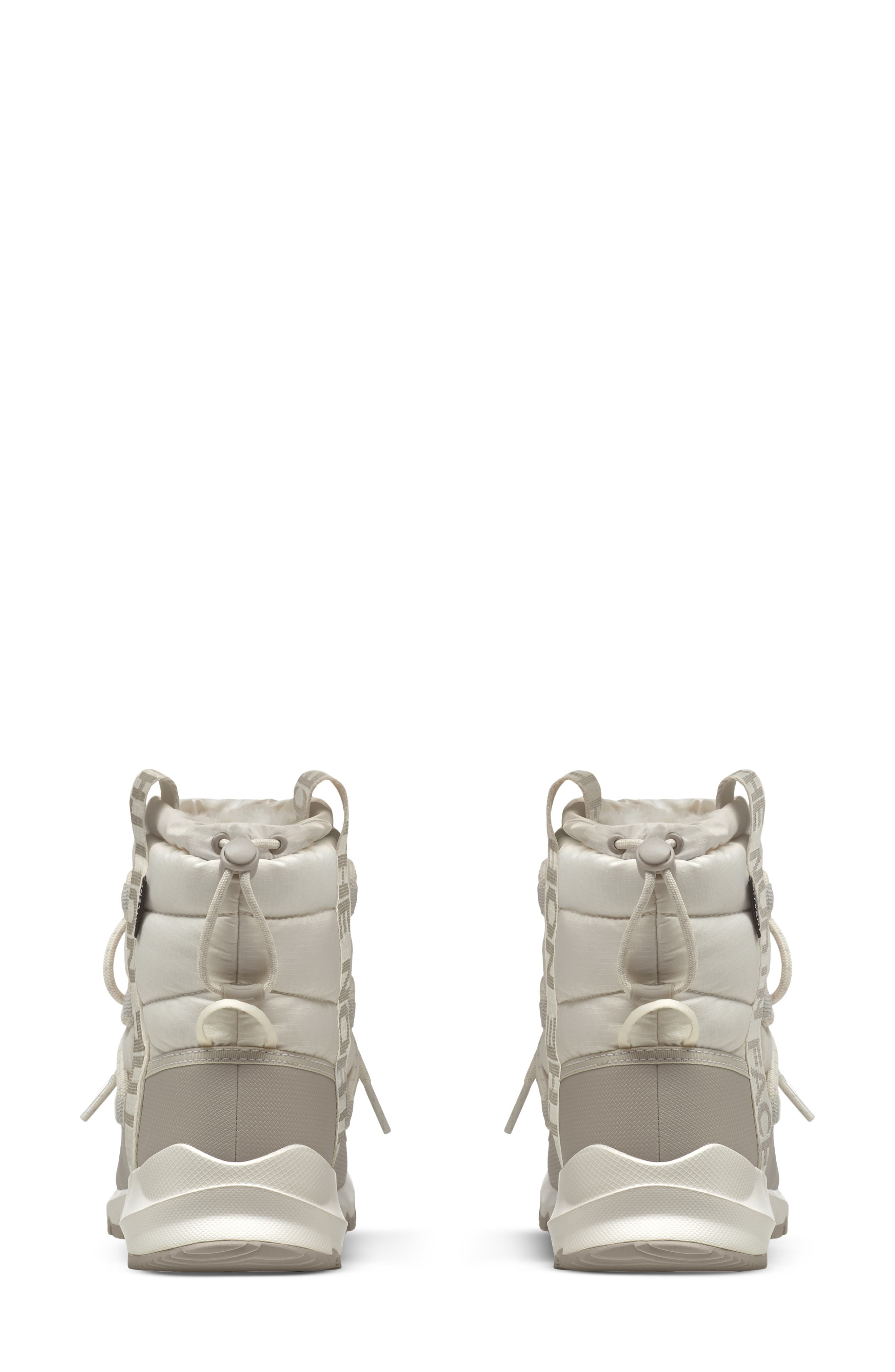 The North Face Thermoball™ Waterproof Utility Boot in Gardenia White/silver Grey at Nordstrom - 4
