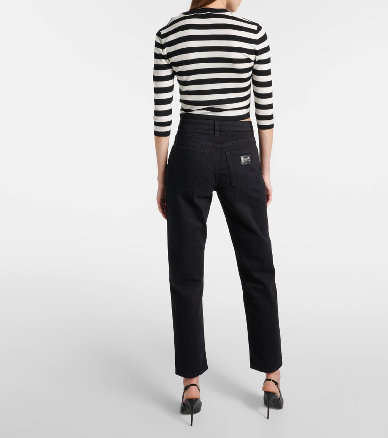 High-rise slim jeans 3