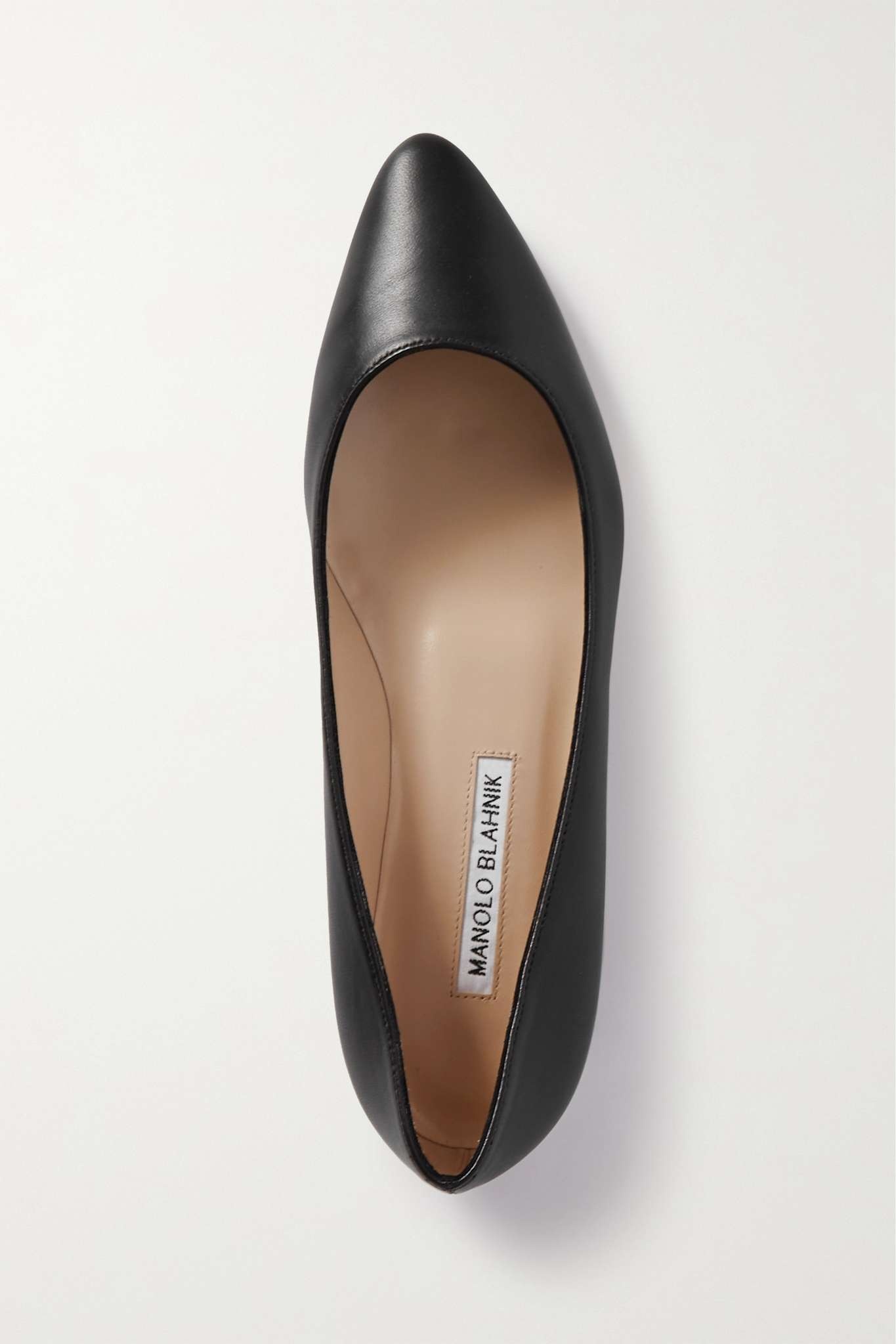 BB 10 leather point-toe flats - 5