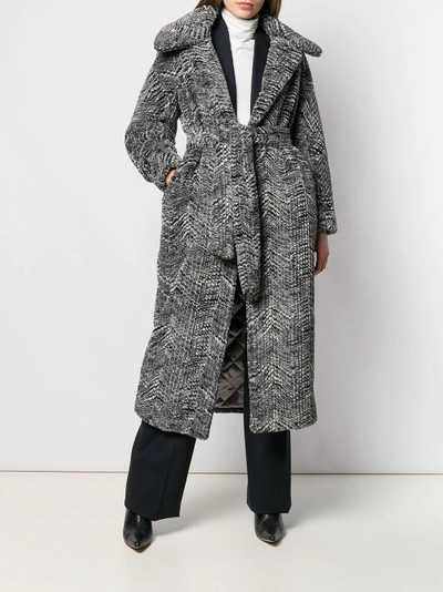 DSQUARED2 mid-length belted coat outlook