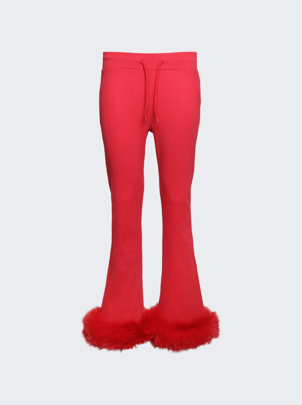 Flared Sweatpants Red - 1