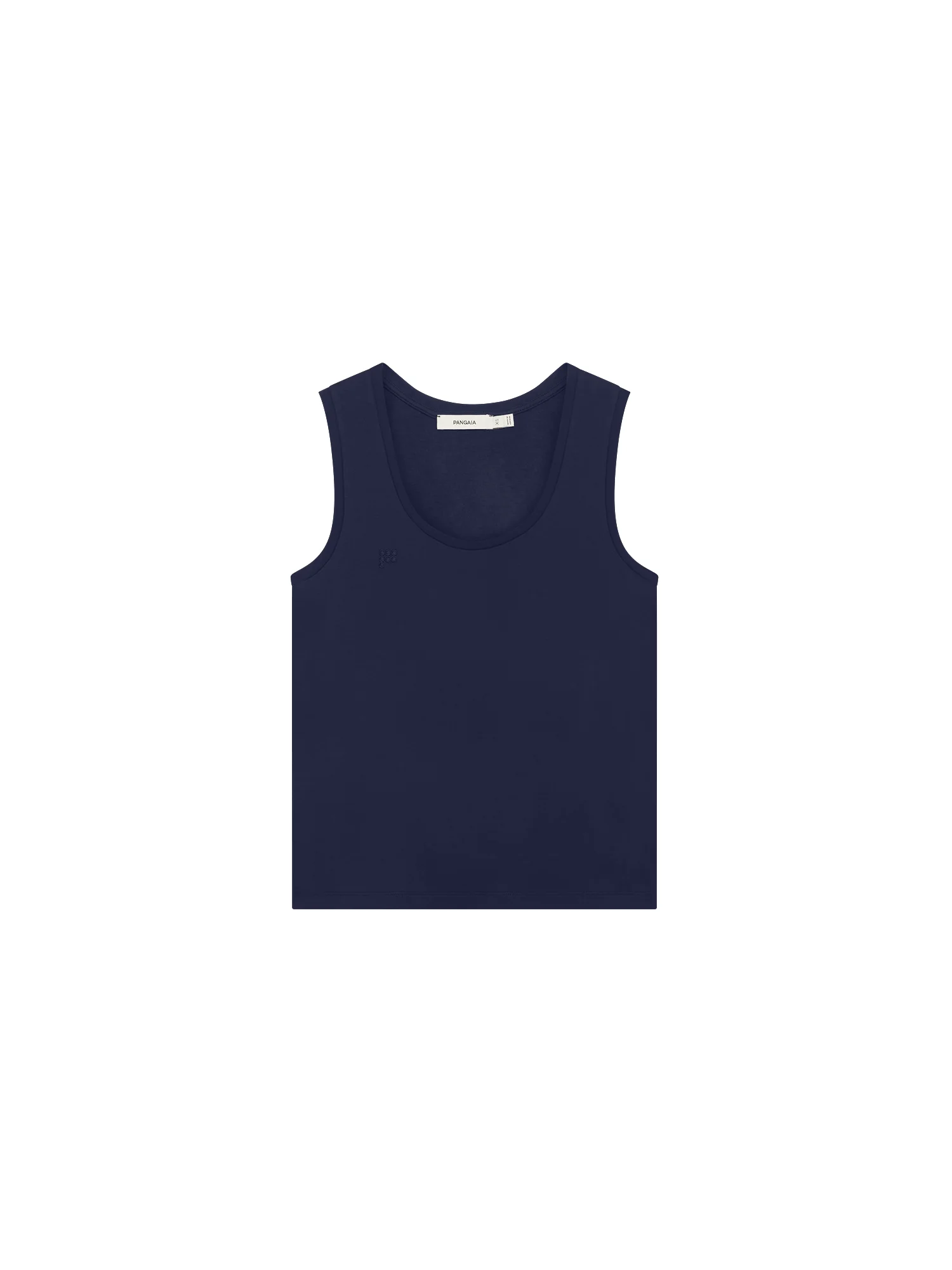 Womens Cotton Tank Top - Midnight Navy - 1