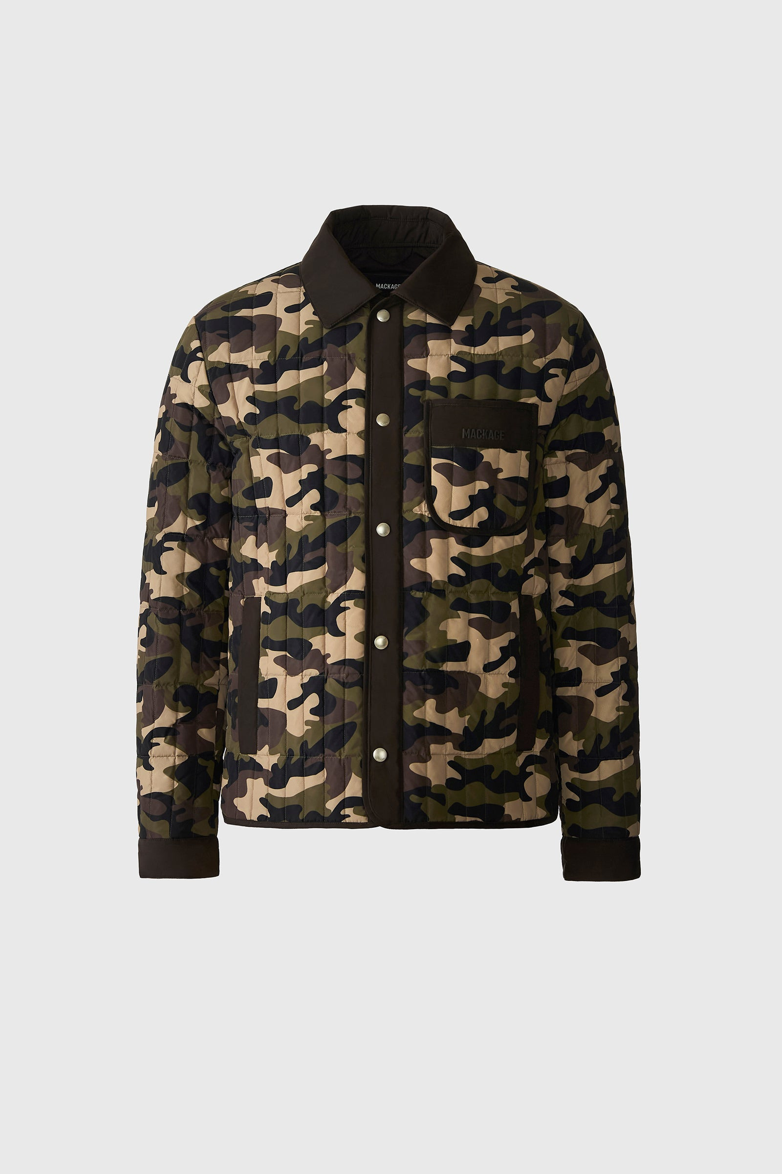 MATEO-CAMO Camo Light Down Jacket - 1