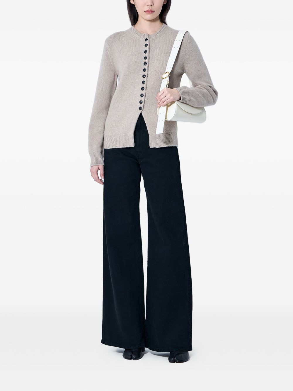 five-pocket wide-leg jeans - 2