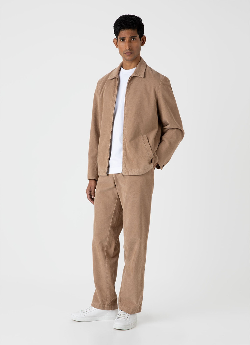 Sunspel Cord Harrington Jacket outlook