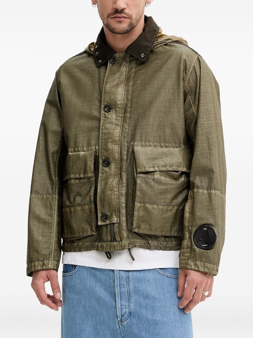 Mille hooded patch-pockets jacket - 2
