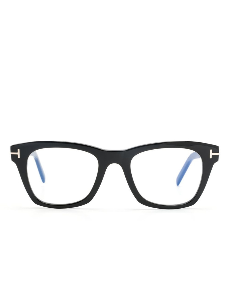 square-frame optical glasses 1