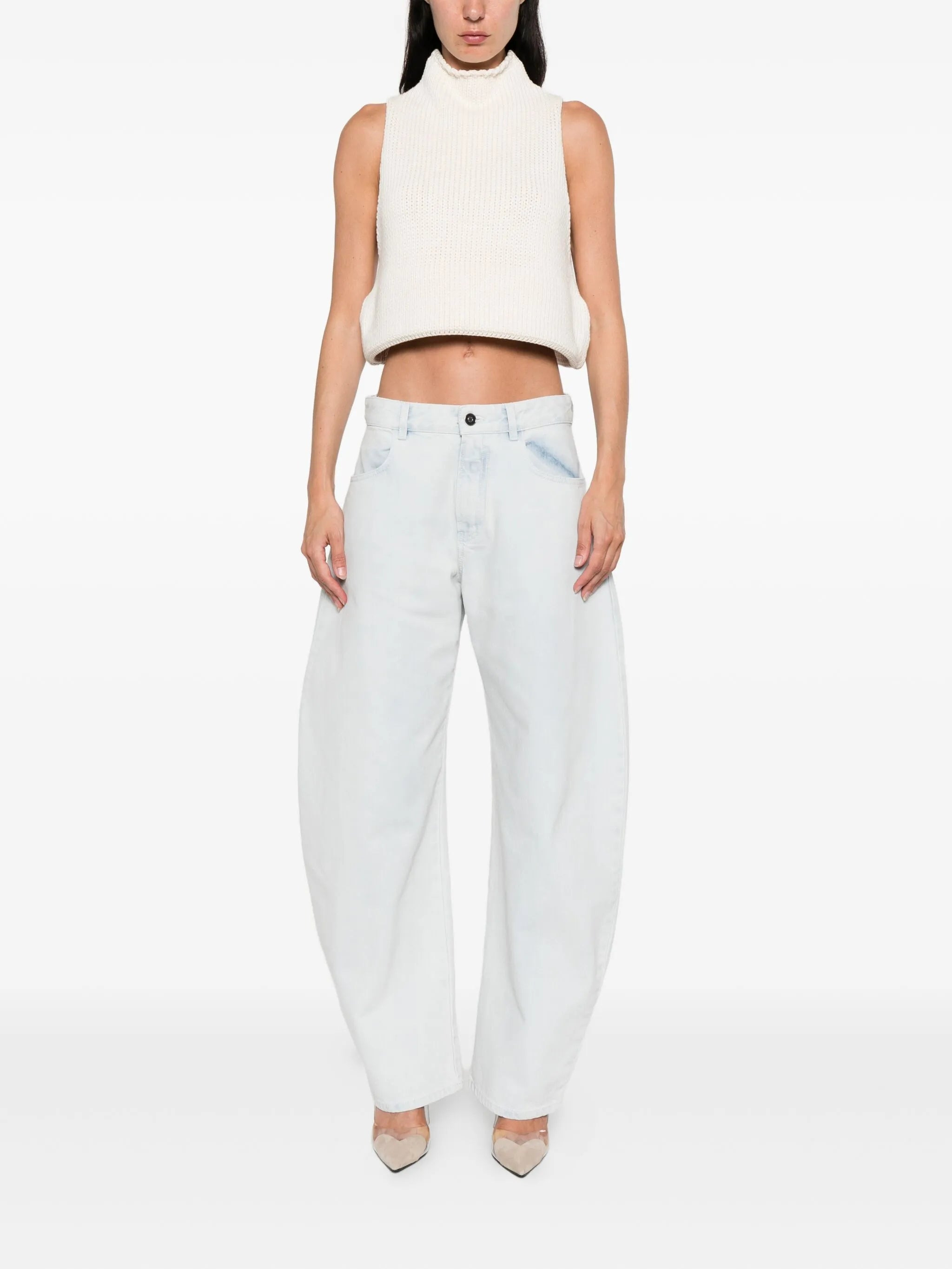Alaïa Low-rise Jeans - 4