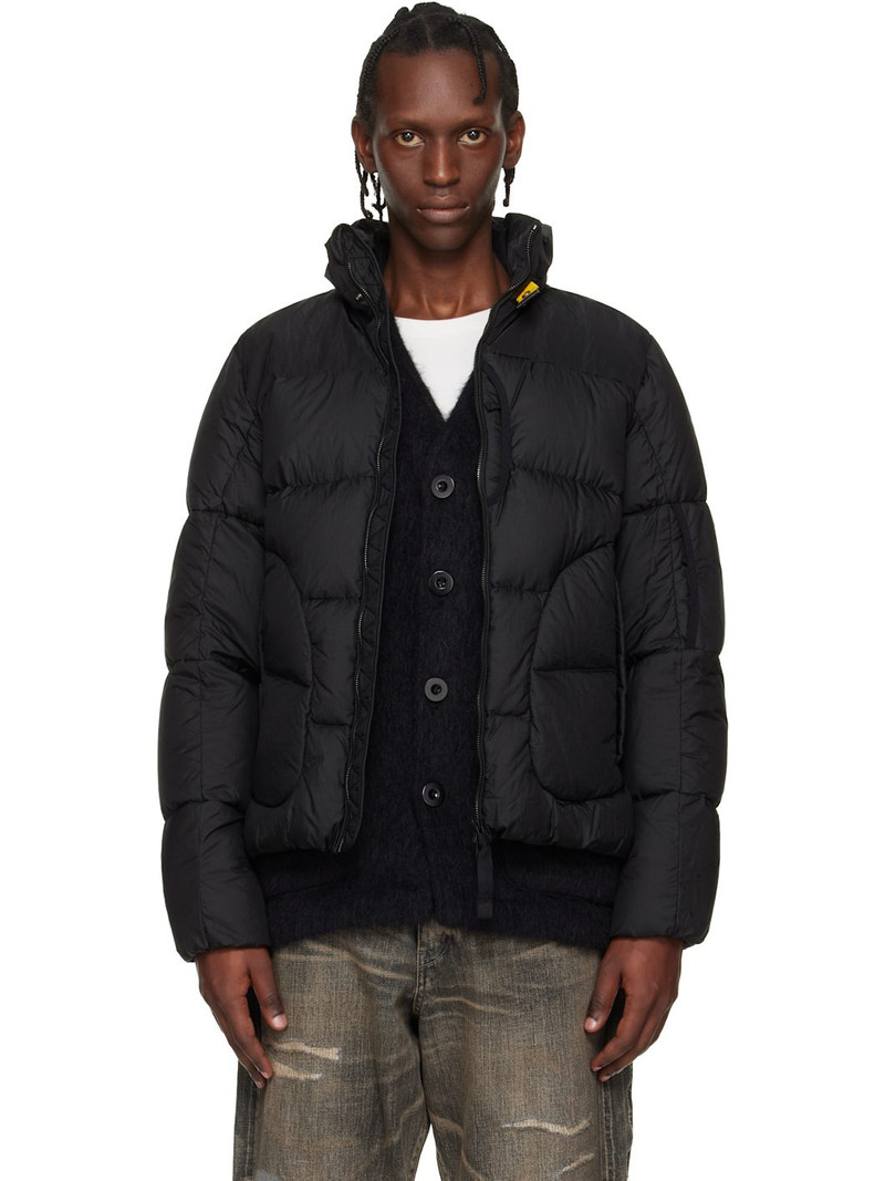 Black Blackburn Hooded Down Jacket 1