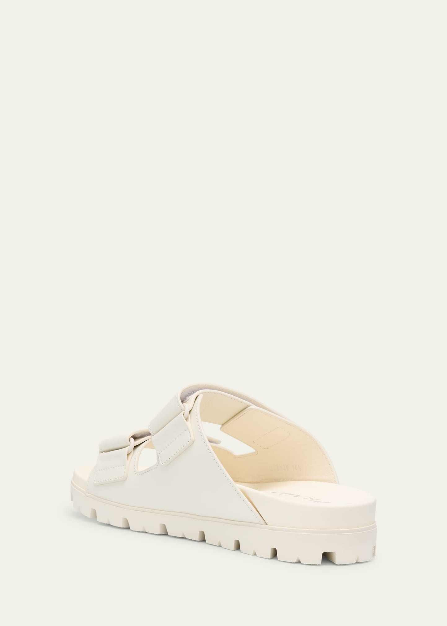 Men's Fussbett Leather Dual-Grip Slide Sandals - 4
