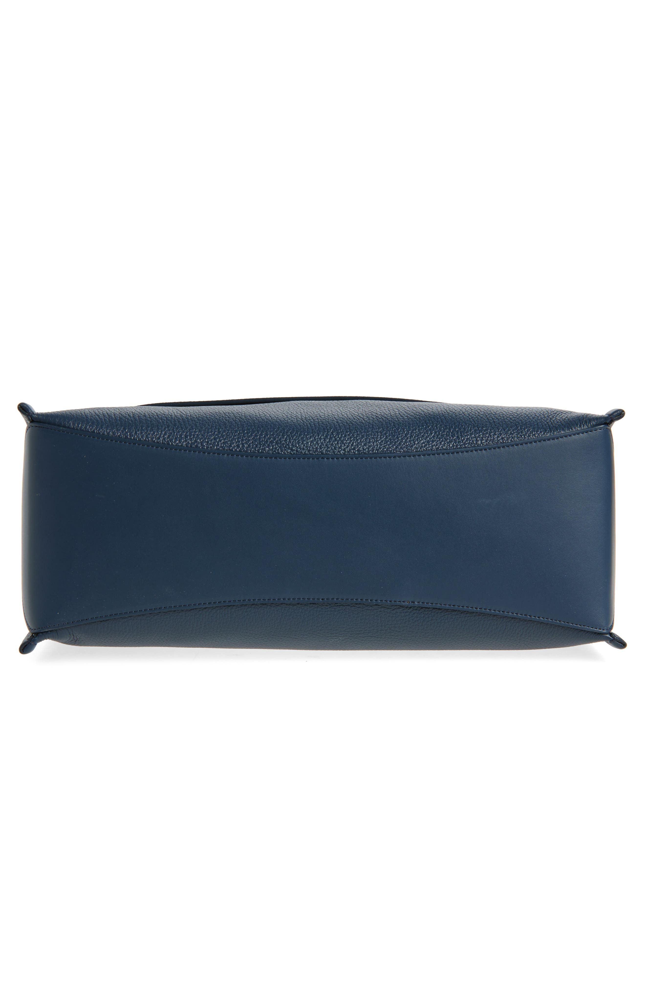 JW Anderson Loafer Suede Messenger Bag in Denim Blue 820 at Nordstrom - 6