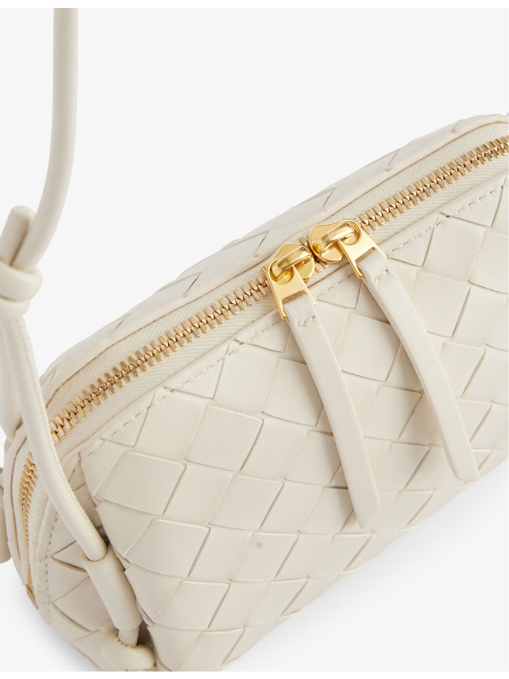 Loop leather crossbody bag - 3