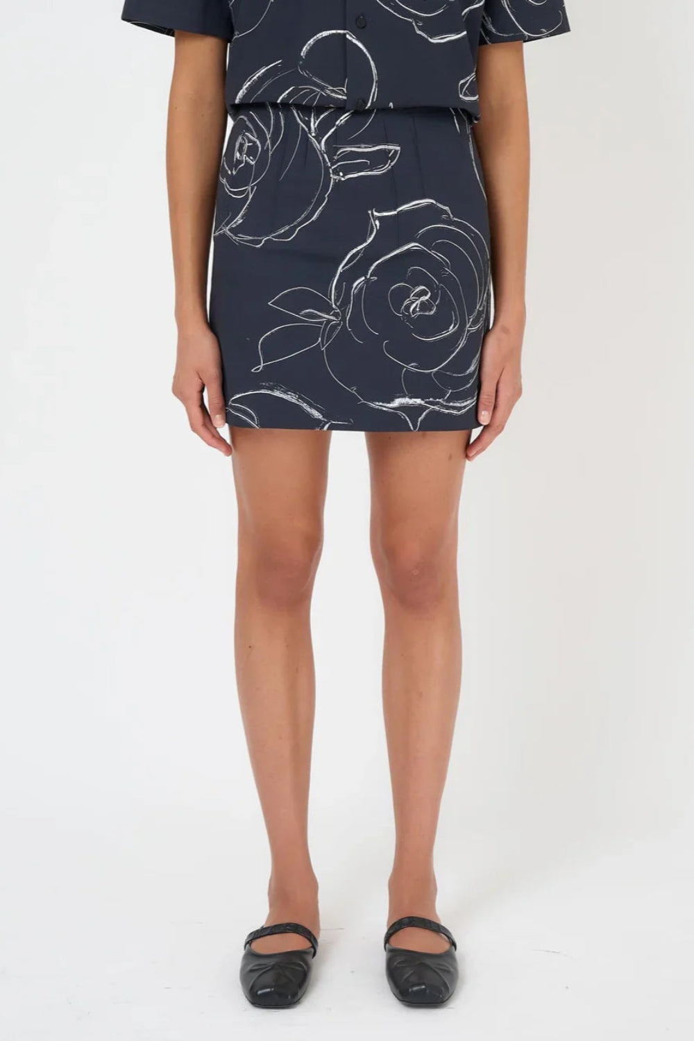 Aurora Heavy Poplin Skirt - 2