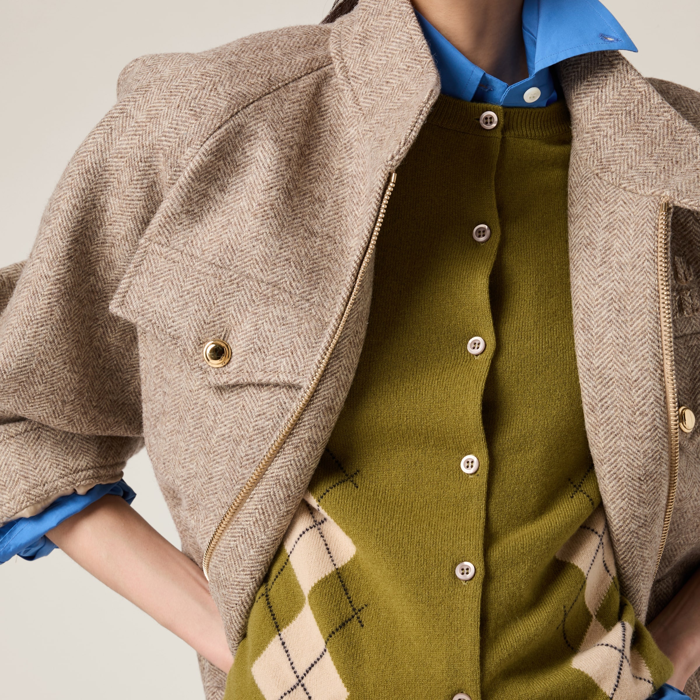 Cashmere knit cardigan - 4