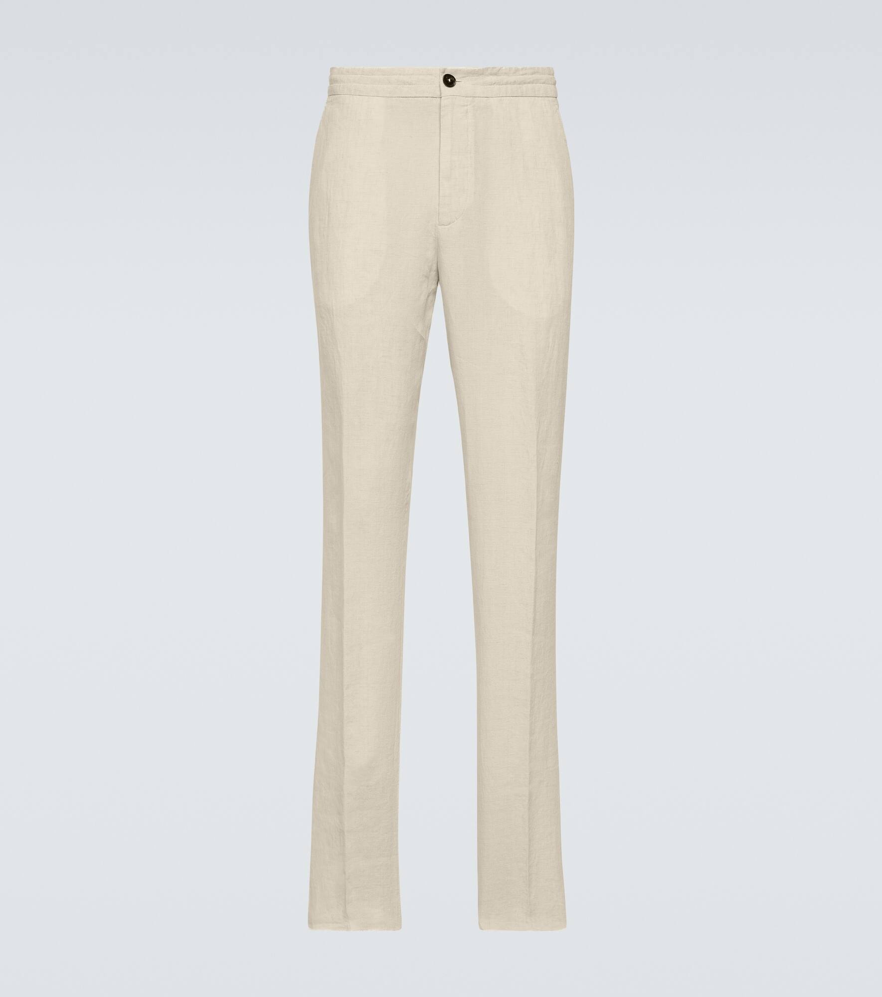 Linen chinos - 1