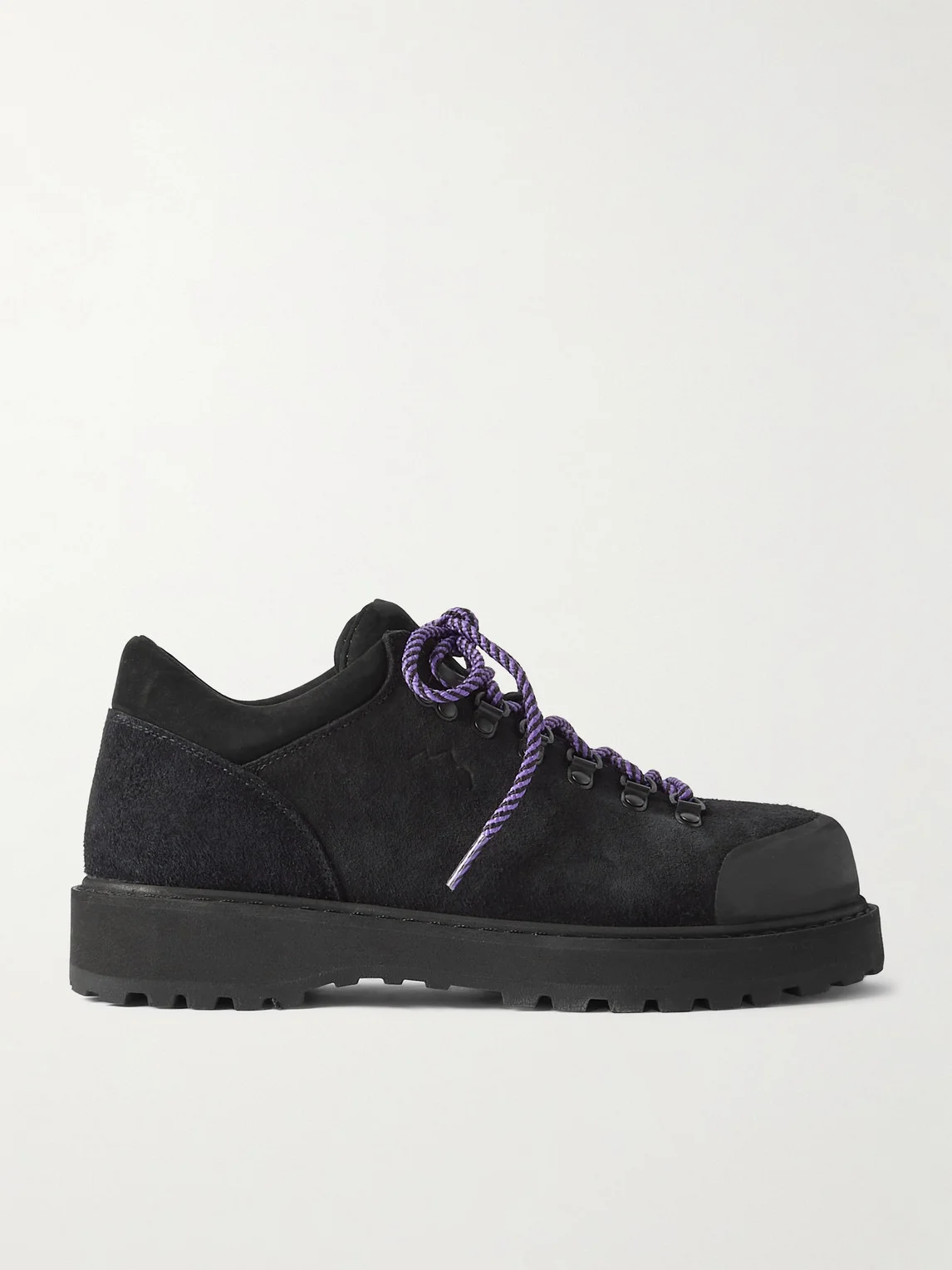 Cornaro Rubber-Trimmed Suede Sneakers - 1
