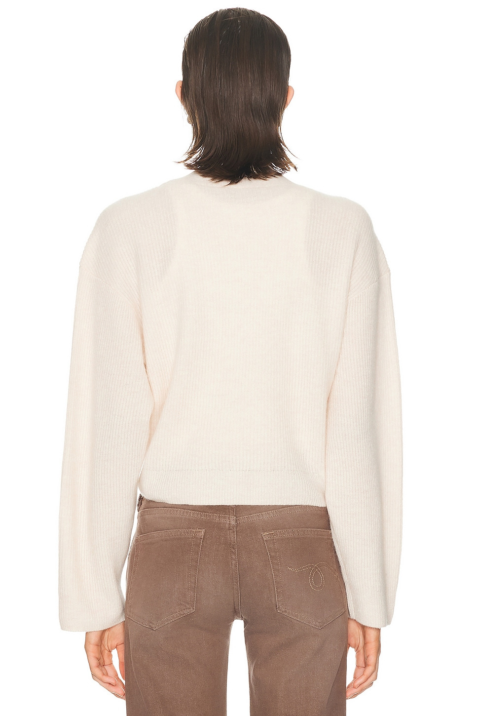 Twisted Front Ribbed Cardigan - 3