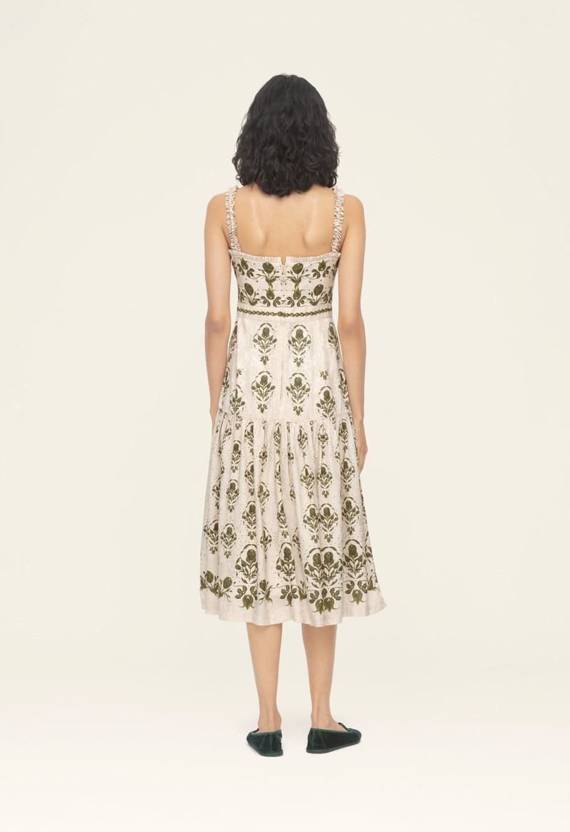 Níspero Relato Midi Dress 6