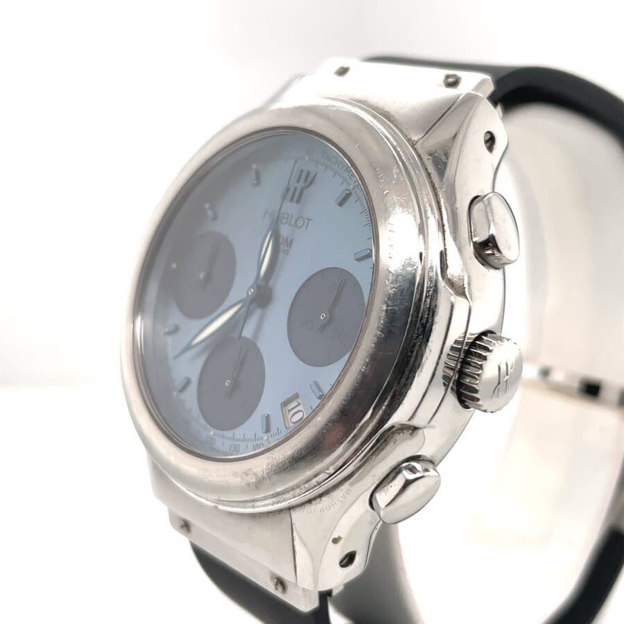 Pre-owned Hublot Hublot MDM Chronograph Automatic Blue Dial Men's Watch 1810.1 - 4