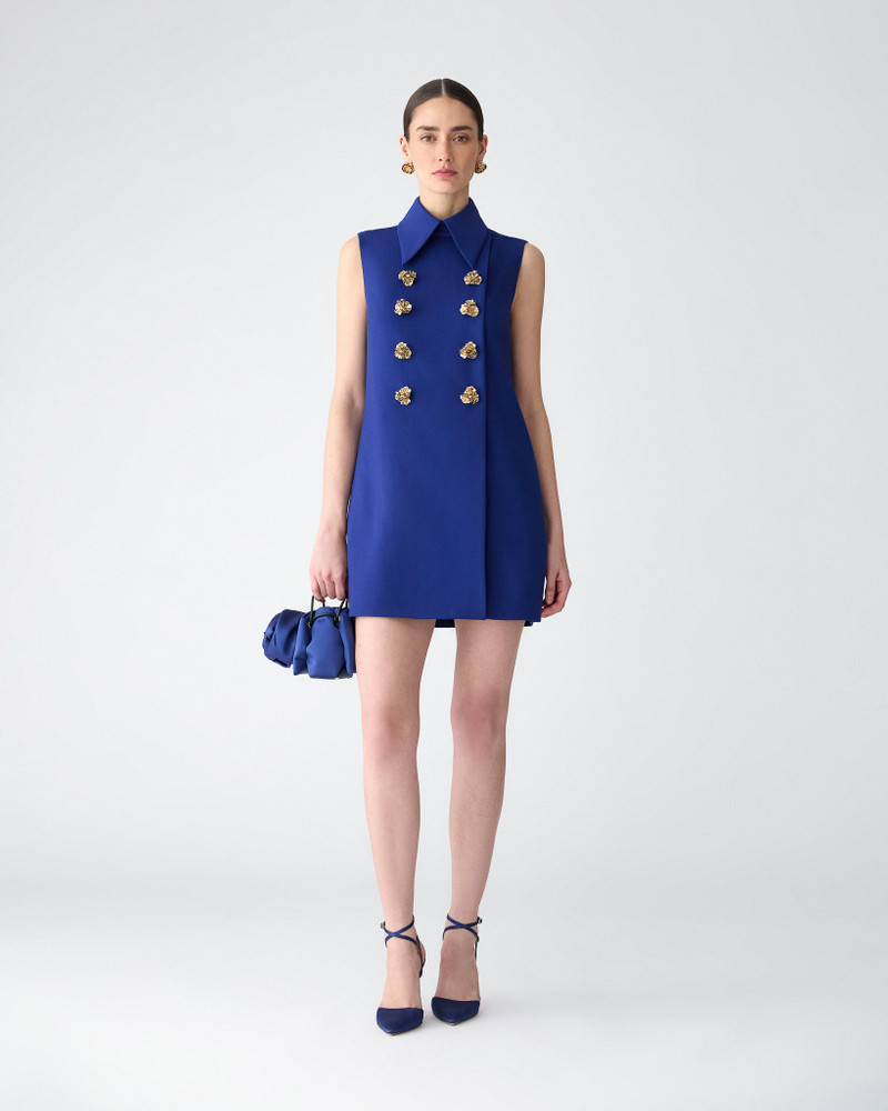 Double-Breasted Shift Dress 4
