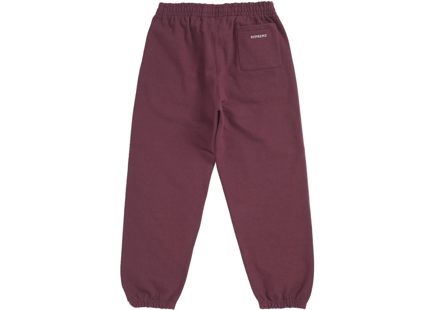 Supreme S Logo Sweatpant (FW24) Maroon - 2