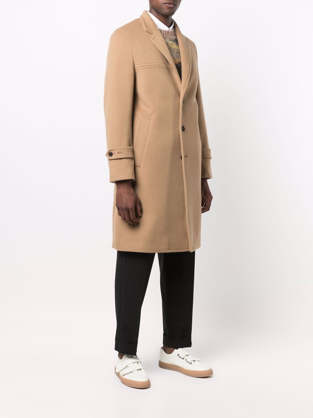 BIRKHILL wool-cashmere coat - 5