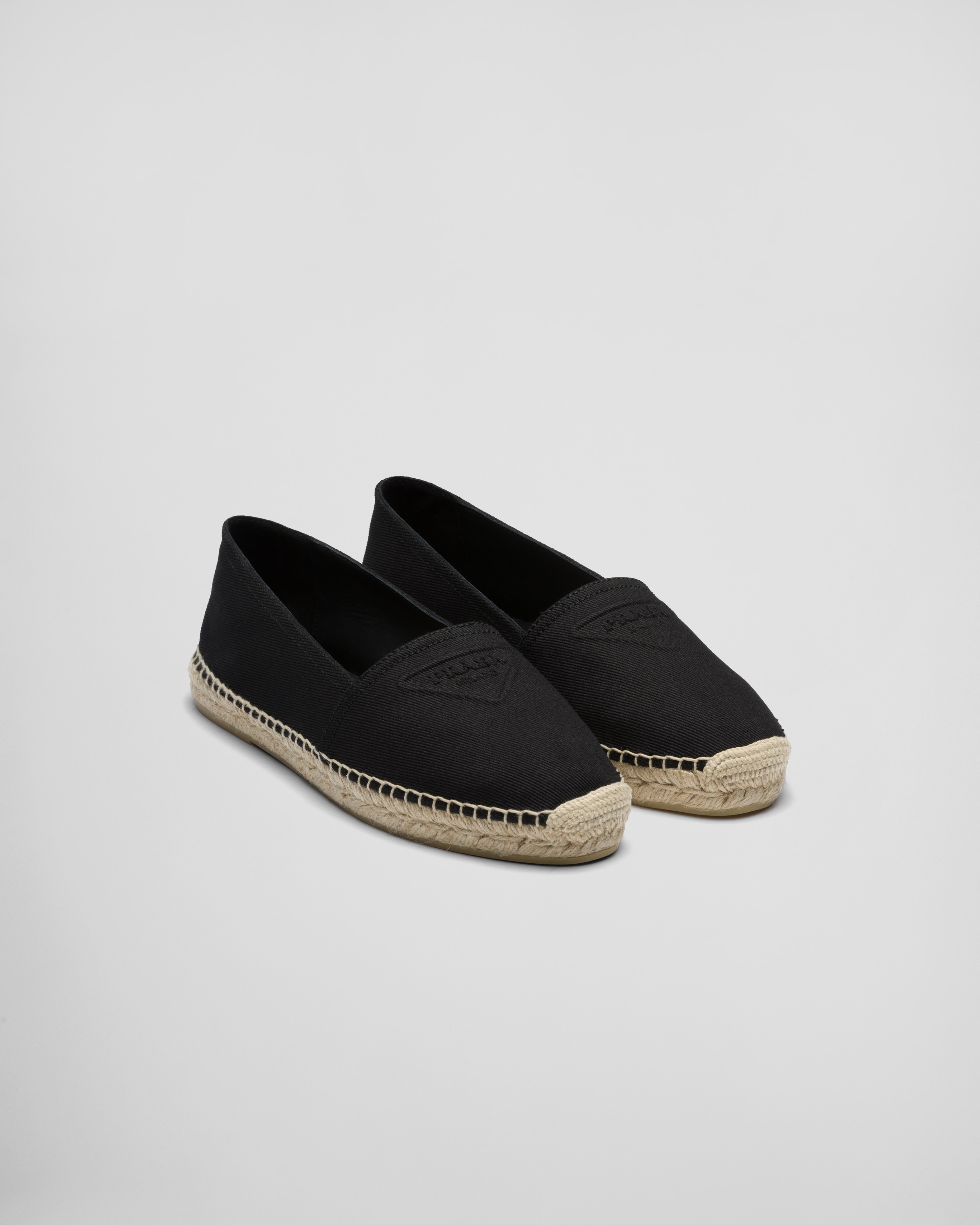 Cotton drill espadrilles - 1