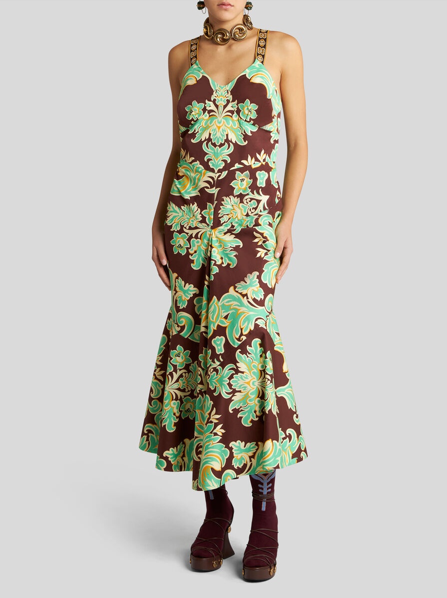 Etro PRINTED COTTON DRESS | REVERSIBLE