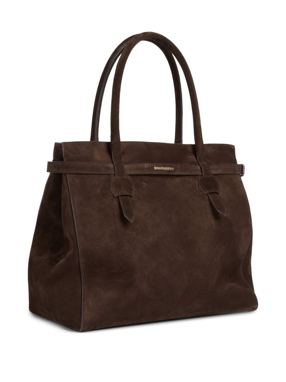 suede tote bag - 3