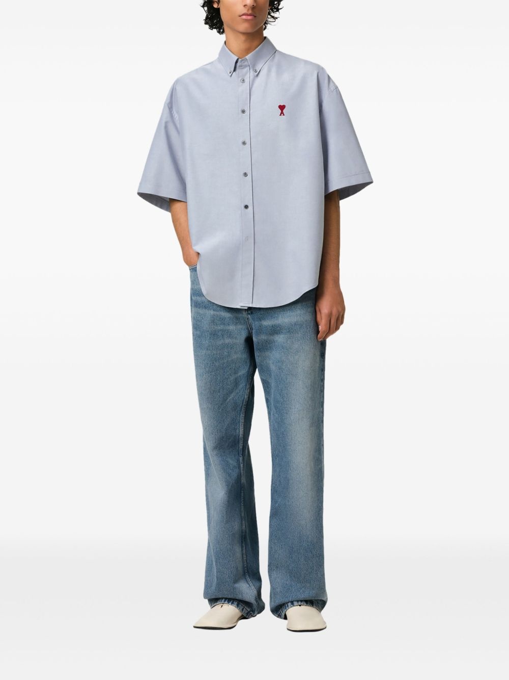 Ami de Couer-motif shirt - 2