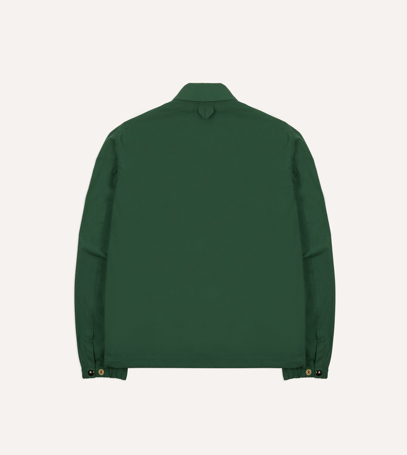 Green Cotton Blouson Jacket 7