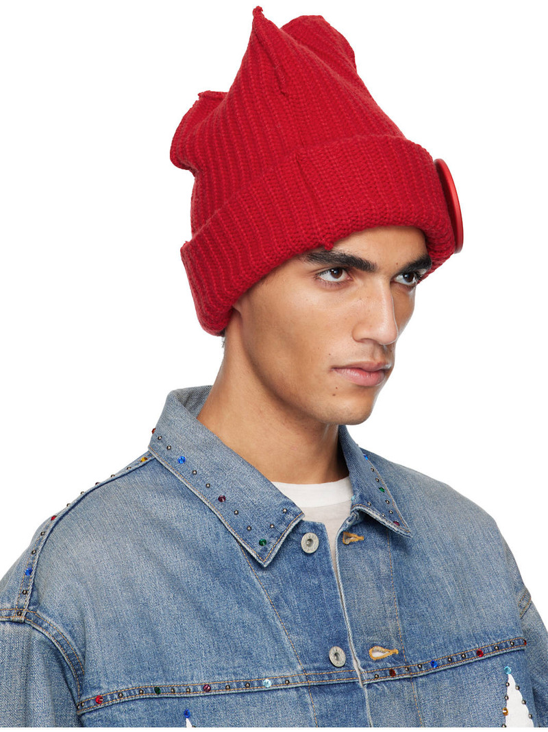 CHARLES JEFFREY LOVERBOY Red Box Beanie outlook