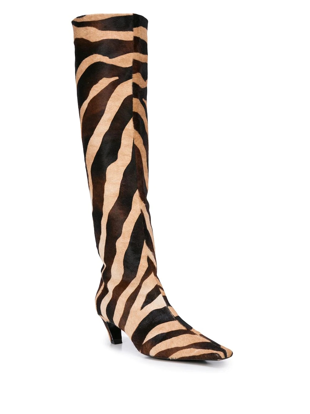 The Knee-High zebra print boots - 2