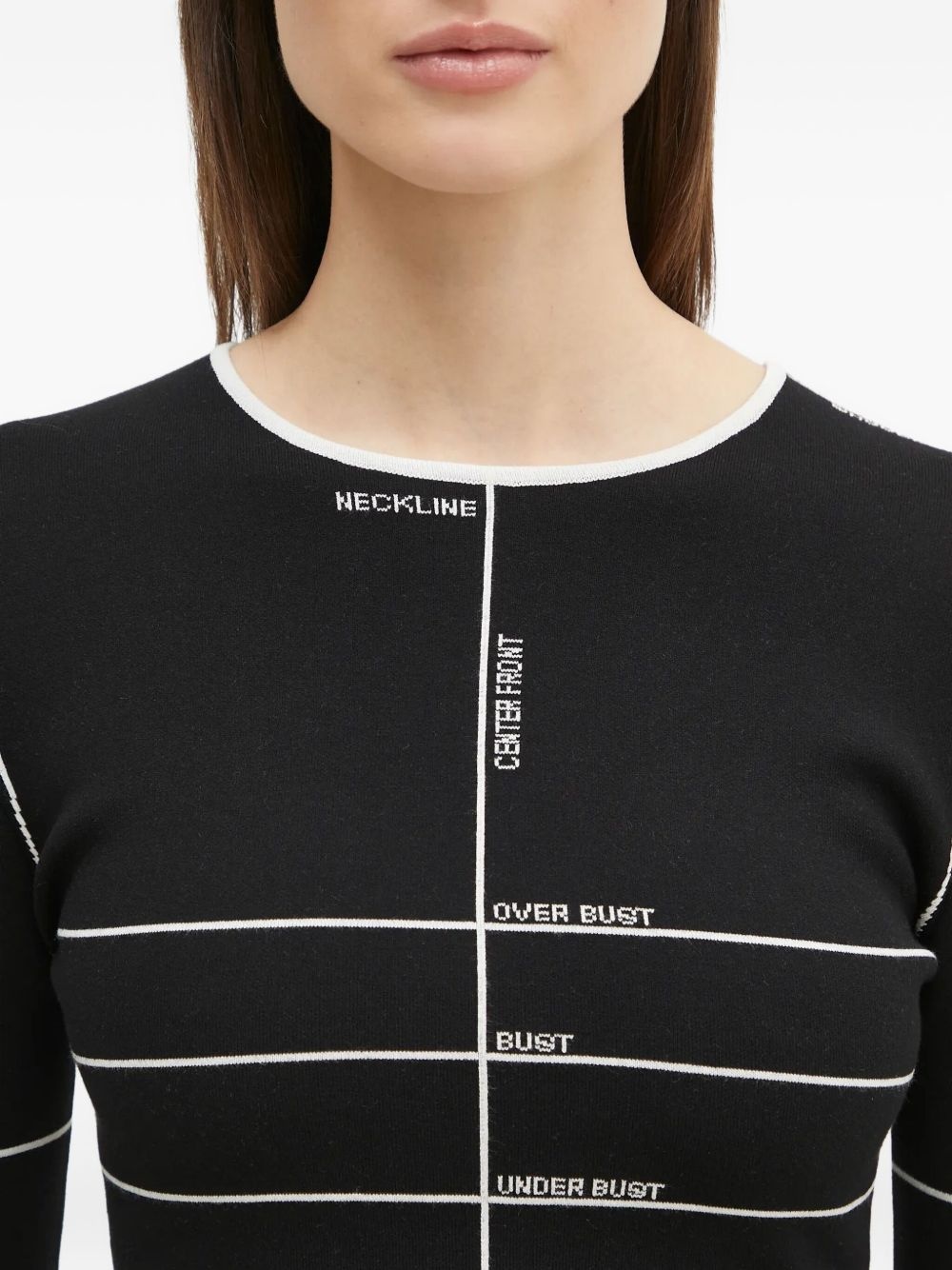 intarsia-knit top - 5