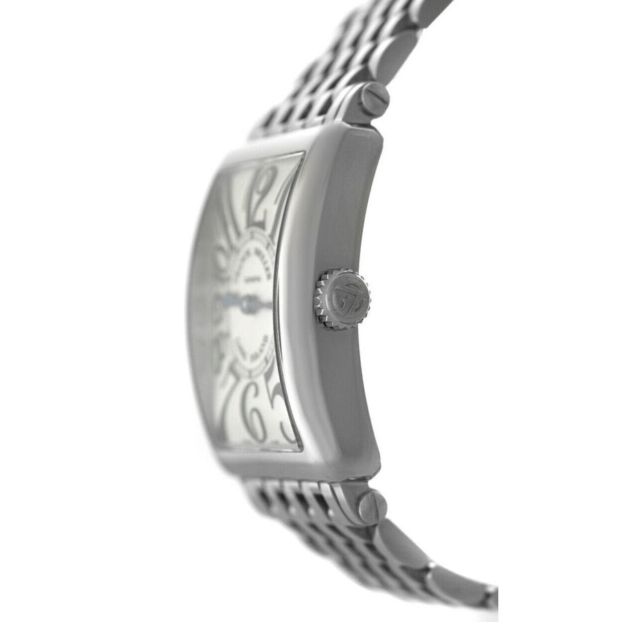 Pre-owned Franck Muller Long Island Quartz Silver Dial Ladies Watch 902QZ - 2