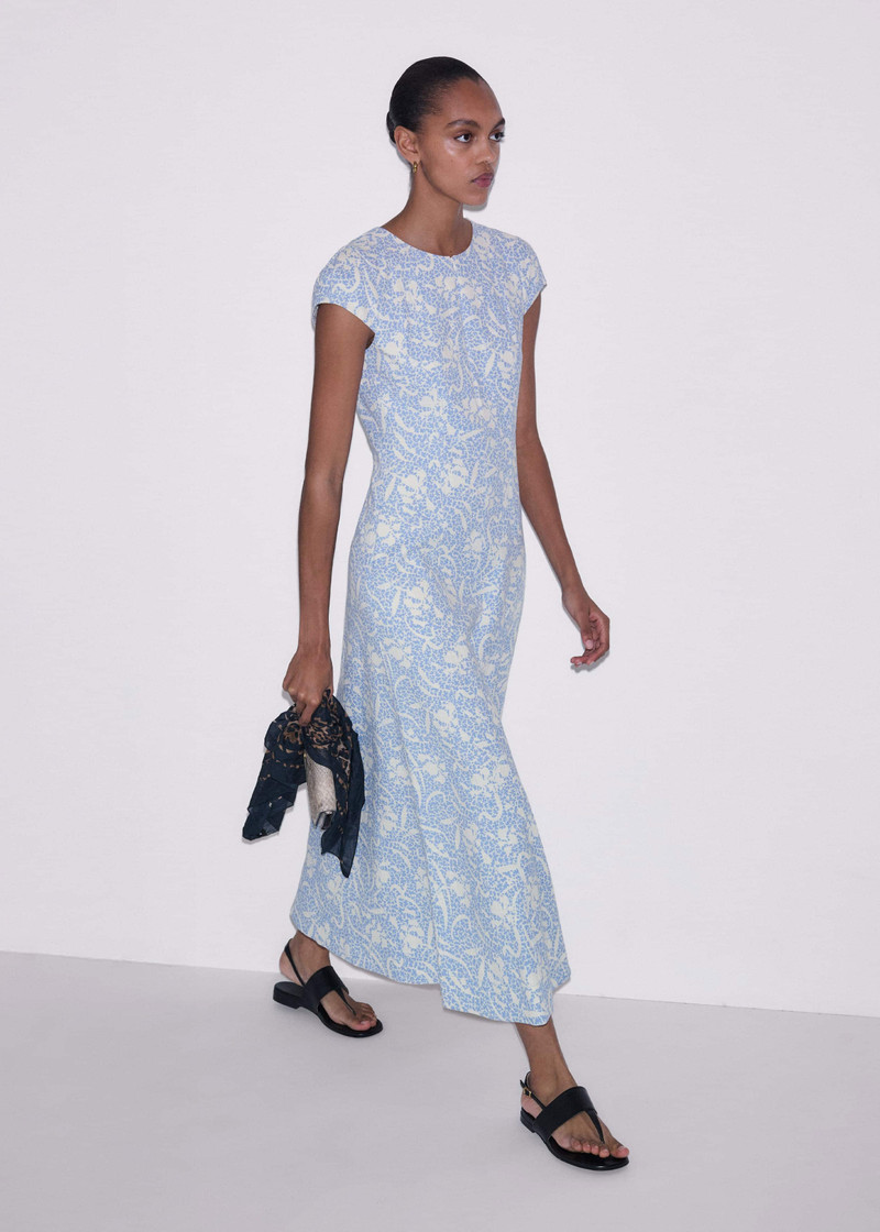 Fit + Flare Maxi Dress 5