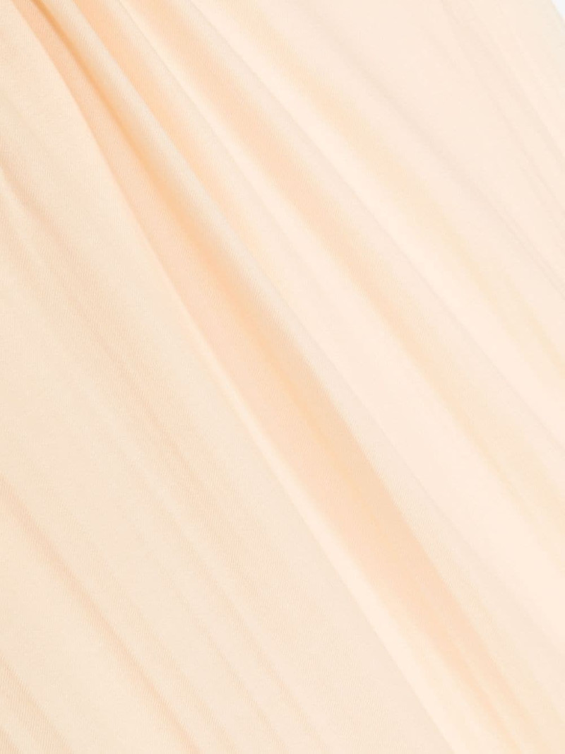 FABIANA FILIPPI frayed-edge twill scarf outlook