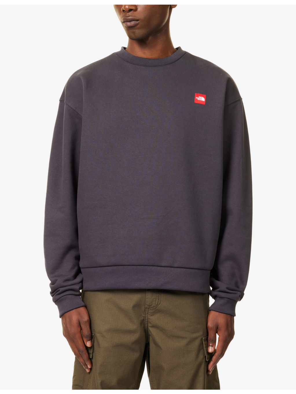 Redbox Logo-Patch Cotton-Blend Sweatshirt - 3